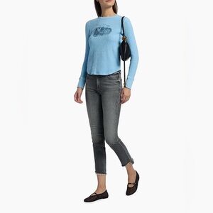 MOTHER The Insider Crop Step Fray Jeans Tag You’re It! Size 26